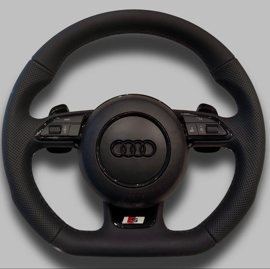 Leather Audi Steering Wheel b8/b8.5 A3 A4 A5 S4 S5