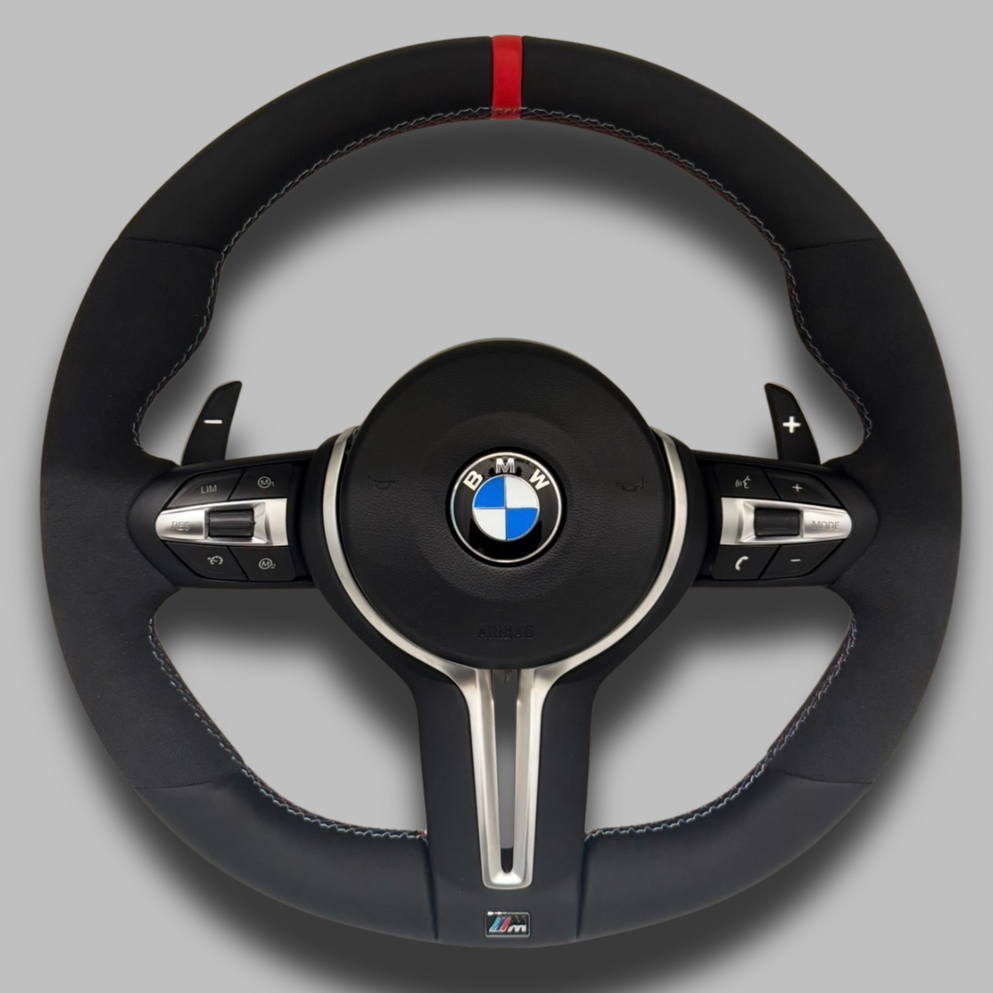 Leather BMW Steering Wheel for all F Chassis Models- F30 / F20 / F32 / F22 / F20 / F80 M3 / F82 M4+