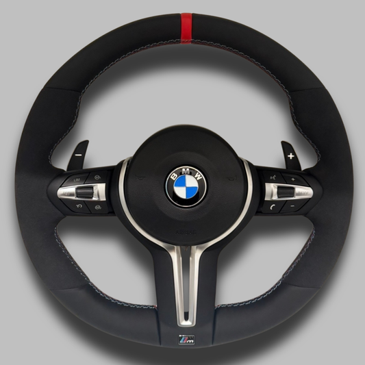 Leather BMW Steering Wheel for all F Chassis Models- F30 / F20 / F32 / F22 / F20 / F80 M3 / F82 M4+
